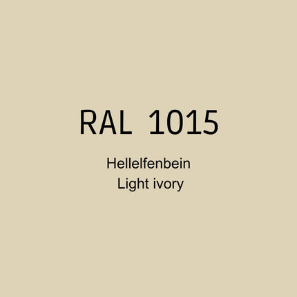 RAL 1015 Hellelfenbein in 1K Lack