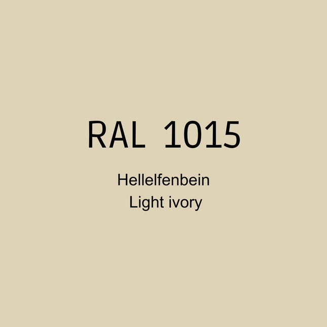 RAL 1015 Hellelfenbein in 1K Lack