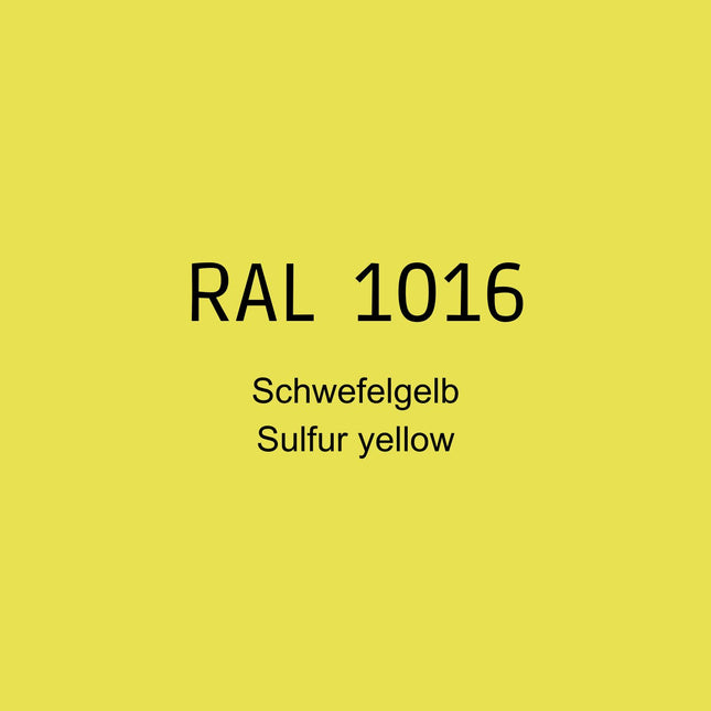 RAL 1016 Schwefelgelb in 1K Lack