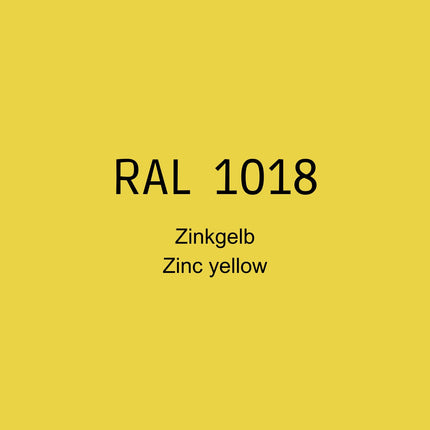 RAL 1018 Zink Gelb in 1K Lack