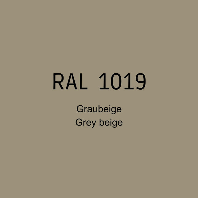 RAL 1019 Graubeige in 1K Lack