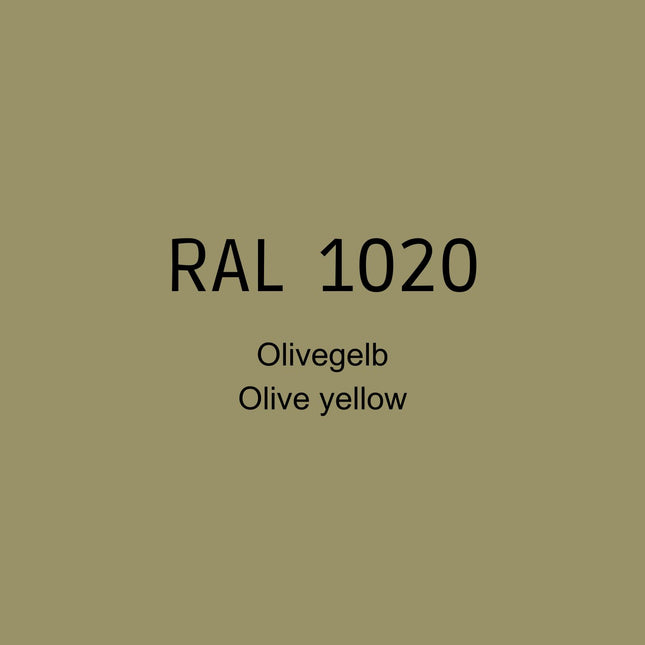 RAL 1020 Olivegelb in 1K Lack