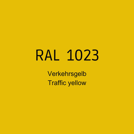 RAL 1023 Verkehrsgelb in 1K Lack