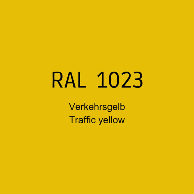 RAL 1023 Verkehrsgelb in 1K Lack