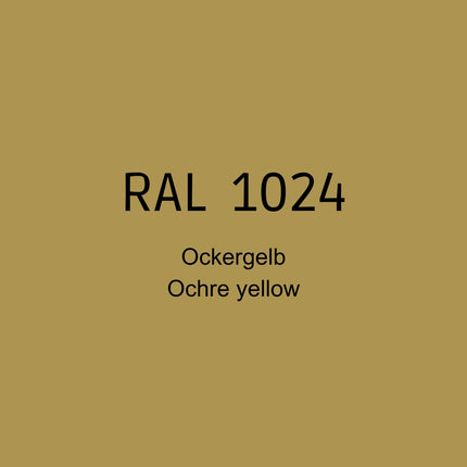 RAL 1024 Ockergelb in 1K Lack