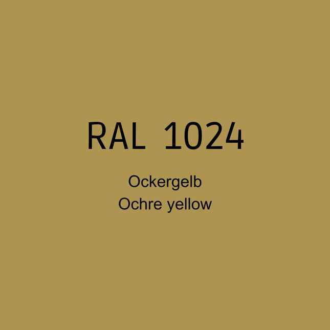 RAL 1024 Ockergelb in 1K Lack