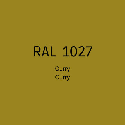 RAL 1027 Currygelb in 1K Lack