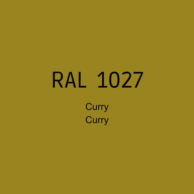 RAL 1027 Currygelb in 1K Lack
