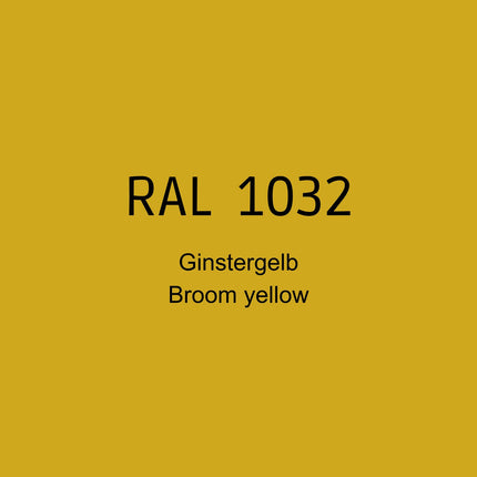RAL 1032 Gistergelb in 1K Lack