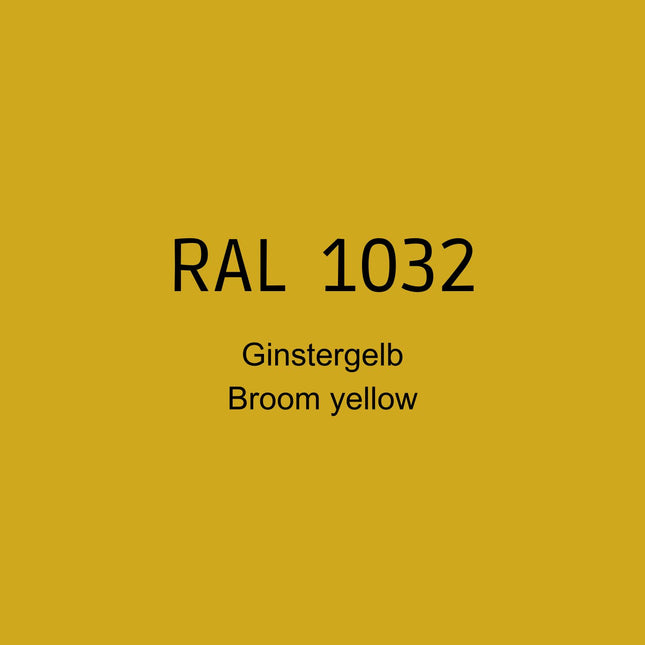 RAL 1032 Gistergelb in 1K Lack