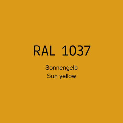 RAL 1037 Sonnengelb in 1K Lack