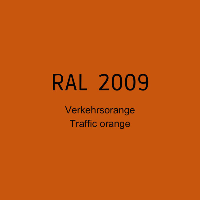 RAL 2009 Verkehrsorange in 1K Lack