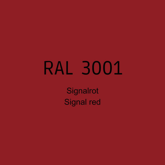 RAL 3001 Signalrot in 1K Lack