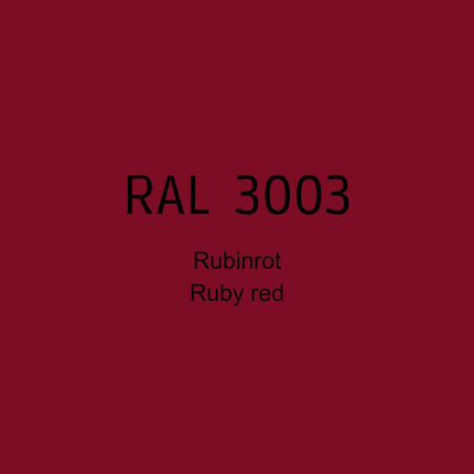 RAL 3003 Rubinrot in 1K Lack