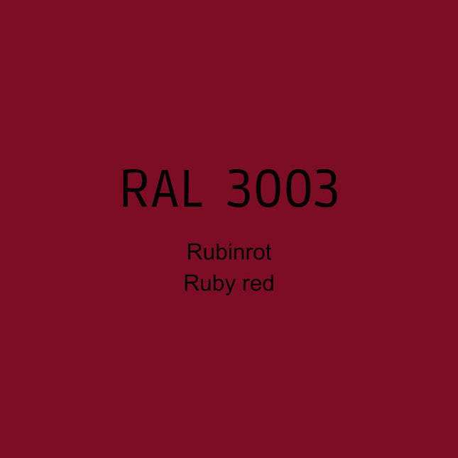 RAL 3003 Rubinrot in 1K Lack