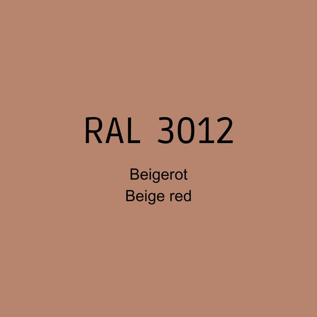 RAL 3012 Beigerot in 1K Lack