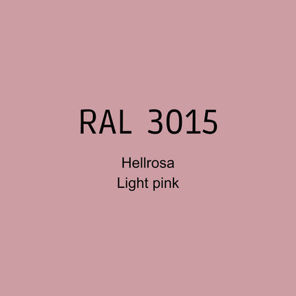 RAL 3015 Hellrosa in 1K Lack