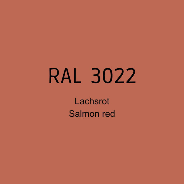 RAL 3022 Lachsrot in 1K Lack