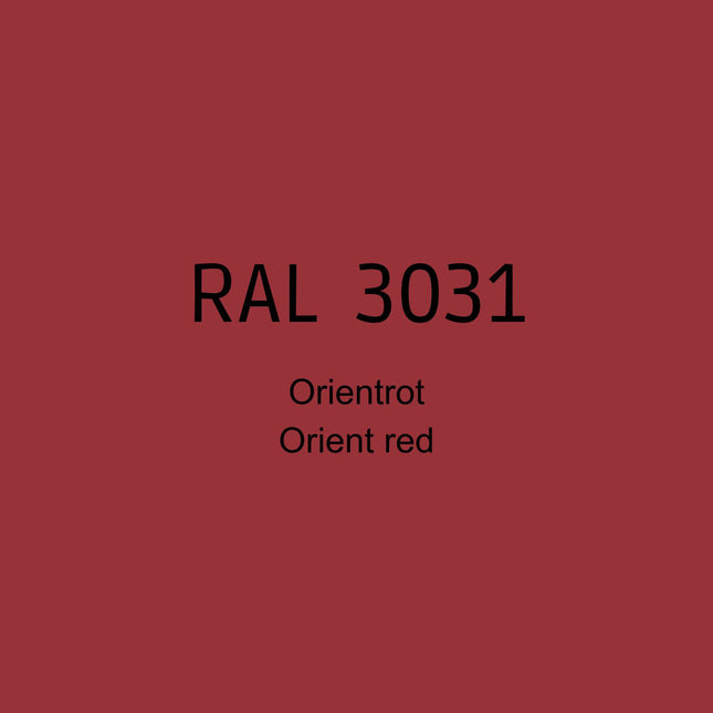 RAL 3031 Orientrot in 1K Lack