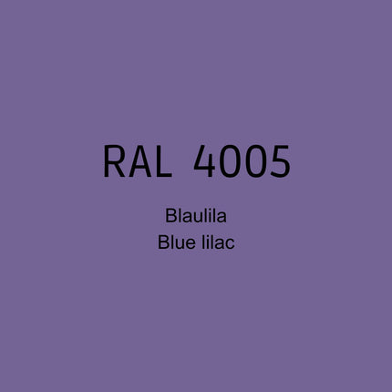 RAL 4005 Blaulila in 1K Lack