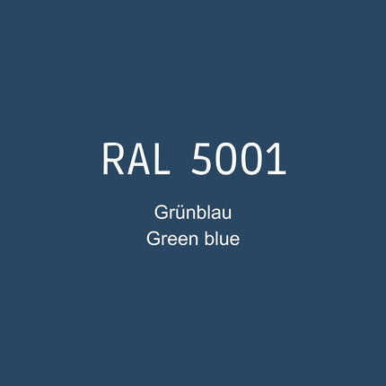 RAL 5001 Grünblau in 1K Lack