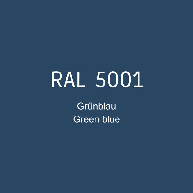 RAL 5001 Grünblau in 1K Lack