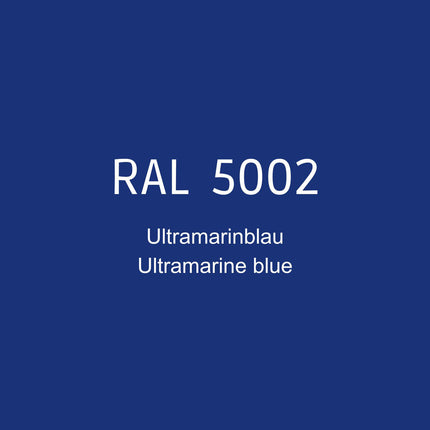 RAL 5002 Ultramarinblau in 1K Lack
