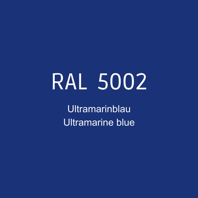 RAL 5002 Ultramarinblau in 1K Lack