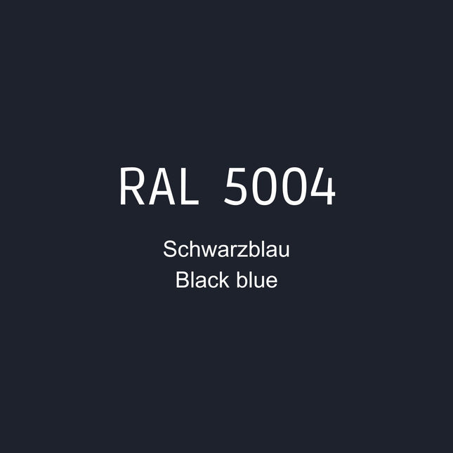 RAL 5004 Schwarzblau in 1K Lack