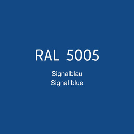 RAL 5005 Signalblau in 1K Lack