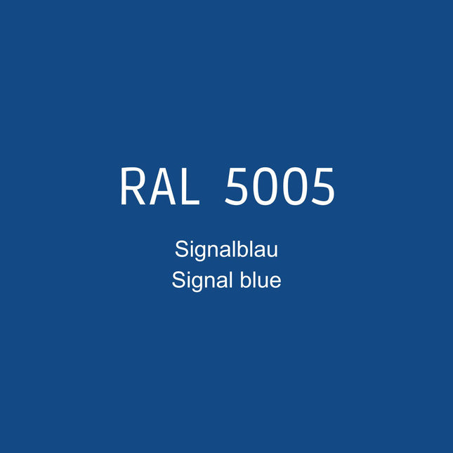 RAL 5005 Signalblau in 1K Lack