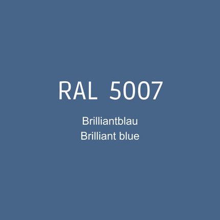 RAL 5007 Brilliantblau in 1K Lack
