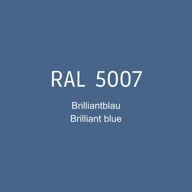 RAL 5007 Brilliantblau in 1K Lack