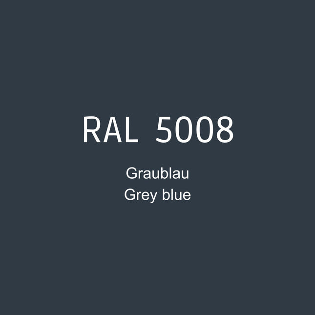 RAL 5008 Graublau in 1K Lack