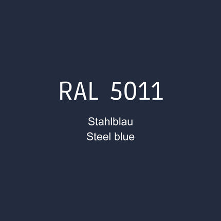 RAL 5011 Stahlblau in 1K Lack