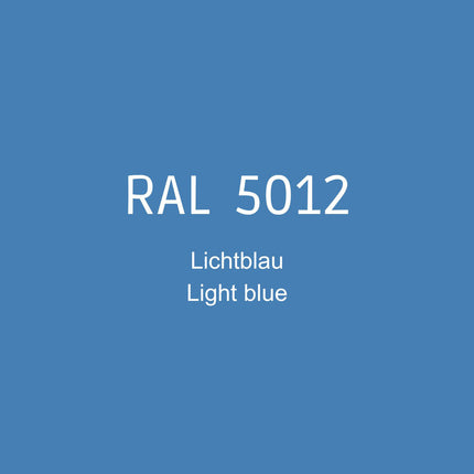 RAL 5012 Lichtblau in 1K Lack