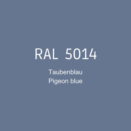 RAL 5014 Taubenblau in 1K Lack