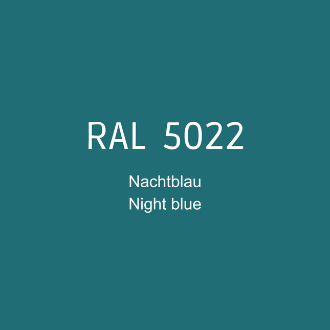 RAL 5022 Nachtblau in 1K Lack