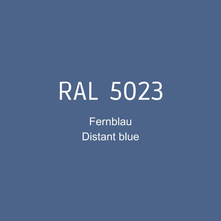 RAL 5023 Fernblau in 1K Lack