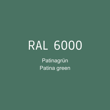 RAL 6000 Patinagrün in 1K Lack