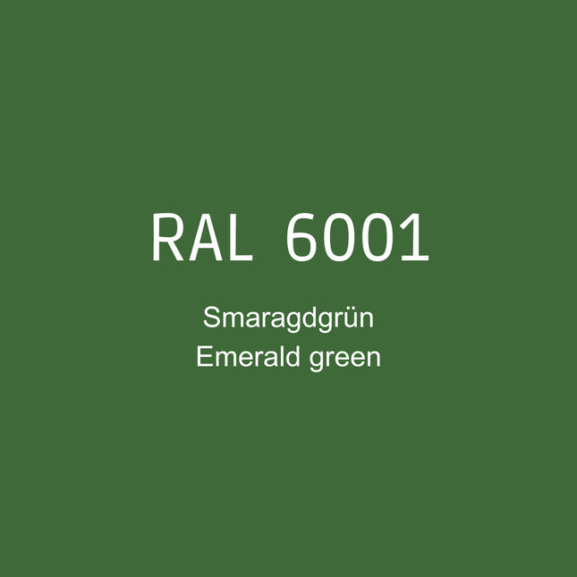 RAL 6001 Smaragdgrün in 1K Lack
