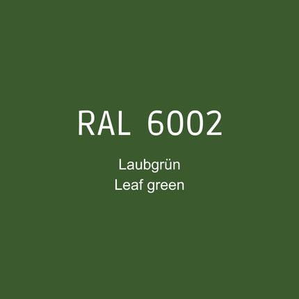 RAL 6002 Laubgrün in 1K Lack