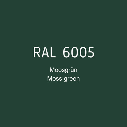 RAL 6005-Moosgrün in 1K Lack