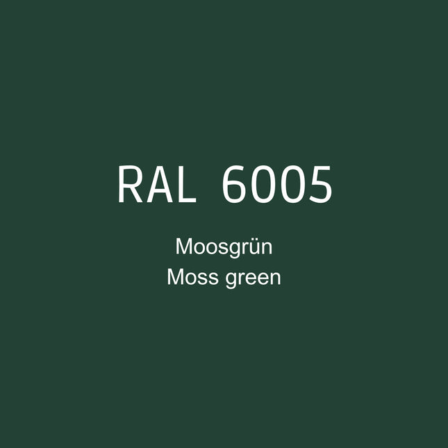 RAL 6005-Moosgrün in 1K Lack