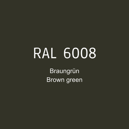 RAL 6008 Braungrün in 1K Lack
