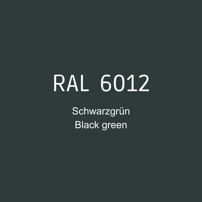 RAL 6012 Schwarzgrün in 1K Lack