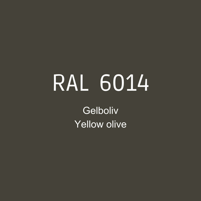 RAL 6014 Gelbolive in 1K Lack