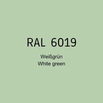 RAL 6019 Weissgrün in 1K Lack