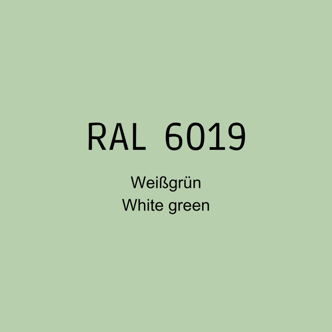 RAL 6019 Weissgrün in 1K Lack