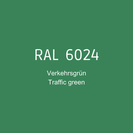 RAL 6024 Verkehrsgrün in 1K Lack